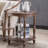 Modern Solid Wood End Table-1282915839