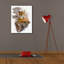 «Epic Graffiti« The Eurasian Lynx Lies On A Rock »par Kajenna Art, art mural sur toile, 26 po x 34 po-117053518