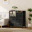 Commode 5 tiroirs 5 tiroirs noir-336608563