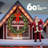 LED PVC Christmas Wreath with Red Bow-1622502037