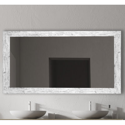 Engineered Wood Flat Wall Mirror