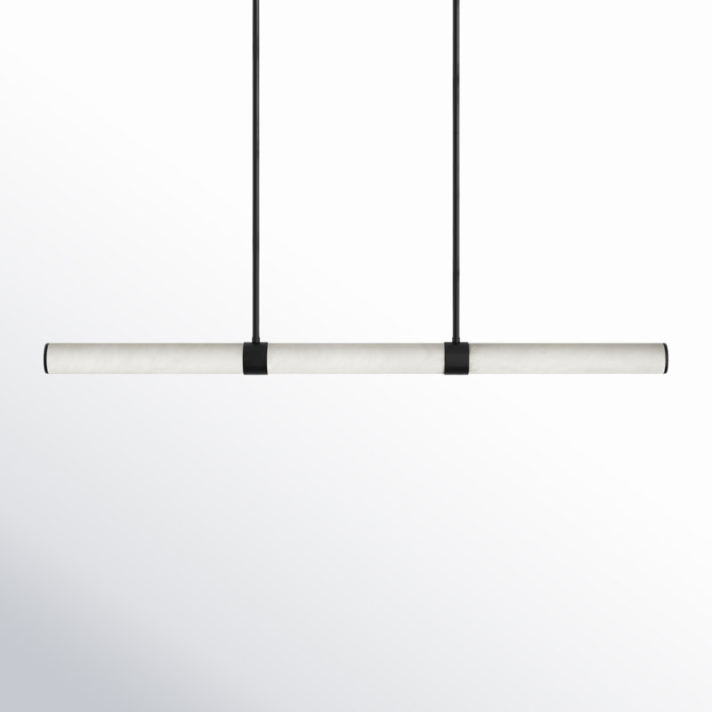 Conners Single Light Dimmable LED Pendant, Black