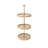 18" Almond Value Line Polymer Full-Circle 3-Shelf Lazy Susan for 39" to 42" H Corner Wall Cabinets-115771663-115767074-115771664