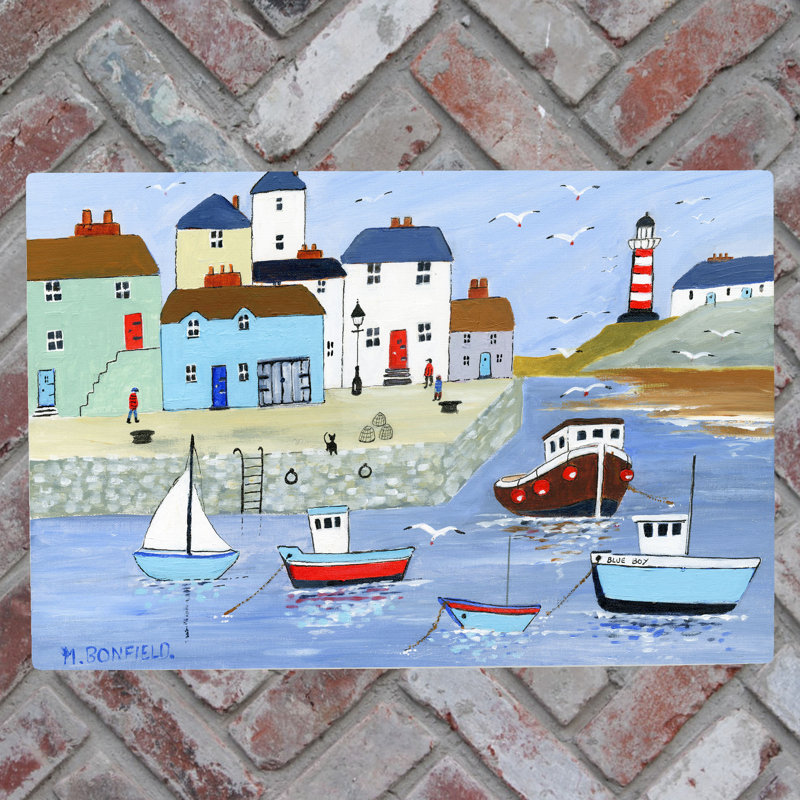 Harbour Ceramic Tile Wall Decor