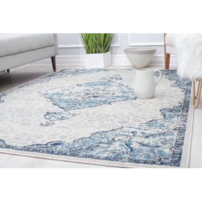 Tapis rétro Hailey Bluebonnet