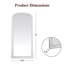 Miroir de plancher 71 po
