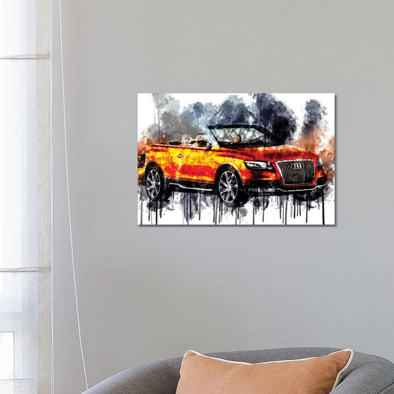 Car Audi Cross Cabriolet Quattro by Sissy Angelastro - Gallery-Wrapped Canvas Giclée on Canvas, Canvas
