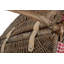 Wicker Picnic Hamper Basket with Lining-1994742249