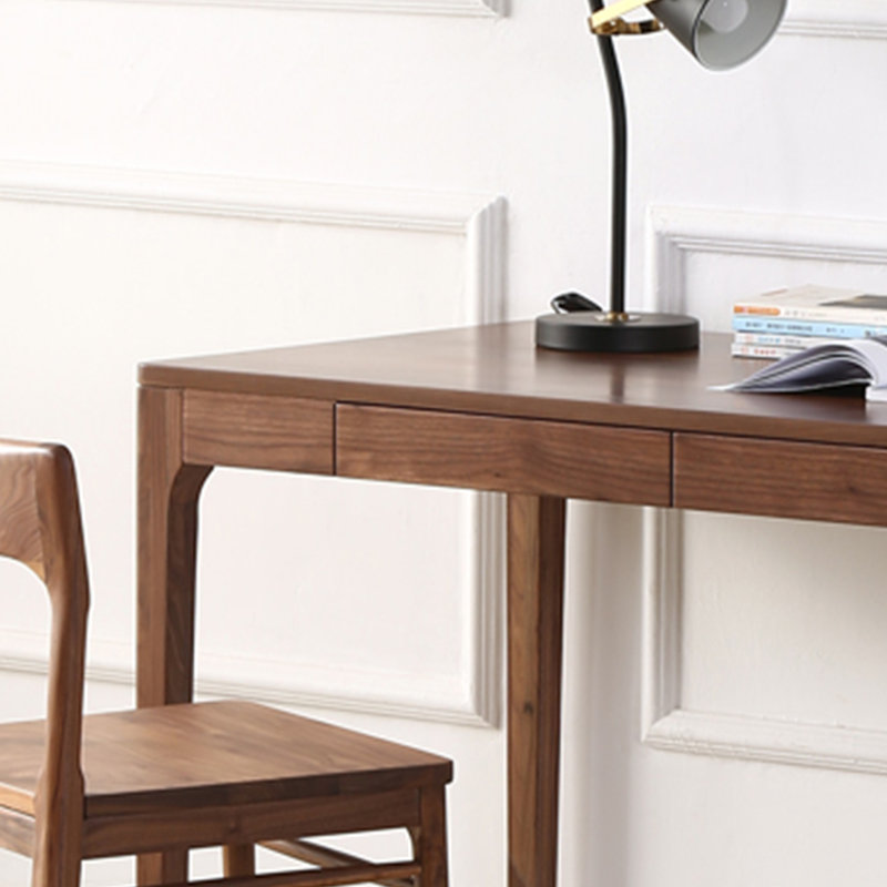 Bureau de style rétro, H 29,52 po x l 62,99 po x P 29,52 po