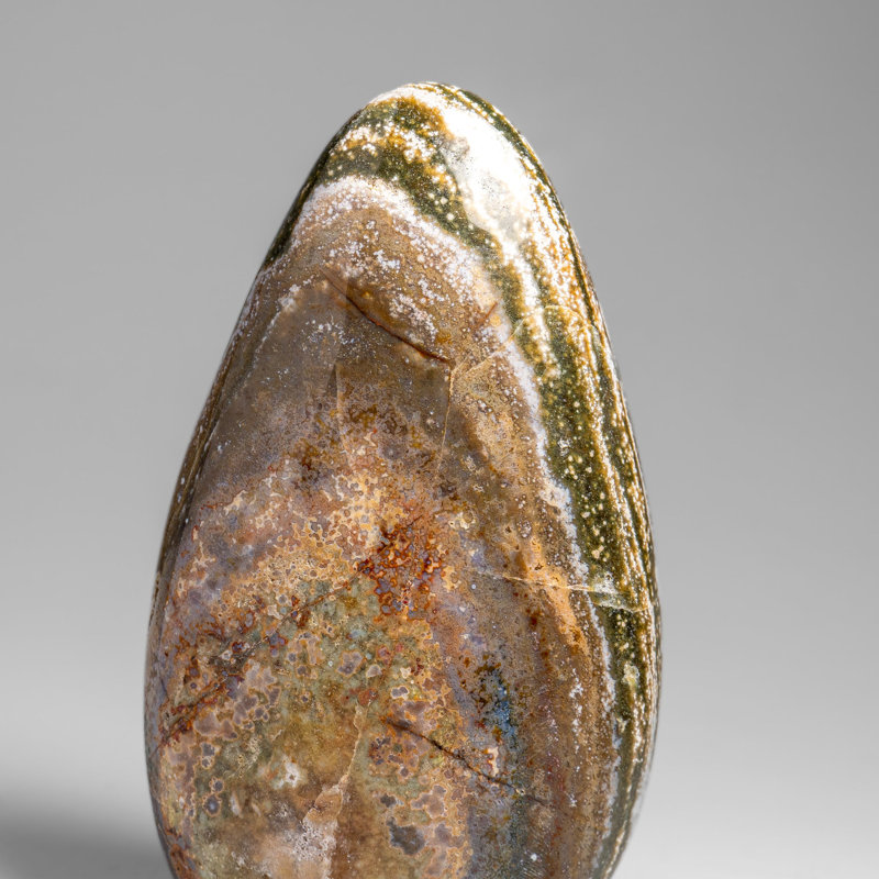 Polished Ocean Jasper Freeform From Madagascar (2 Lbs)
