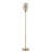 Uplight Floor Lamp With Mercury Glass Shade