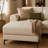 109.5" Warm Gray Genuine Leather Round Arm Sectional Sofa with Left Chaise-1801999581-1801999577-1801999558