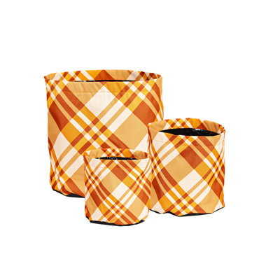 Ensemble de cache-pots en plastique 3 pièces