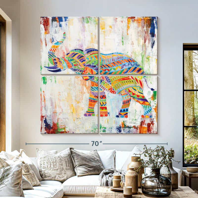 Brampt Magical Elephant, 57" H x 57" W