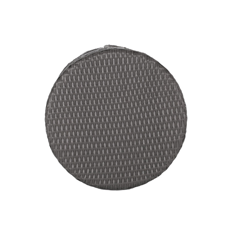 Outdoor Patio Side Table, Gray