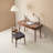 Industrial style solid wood study desk