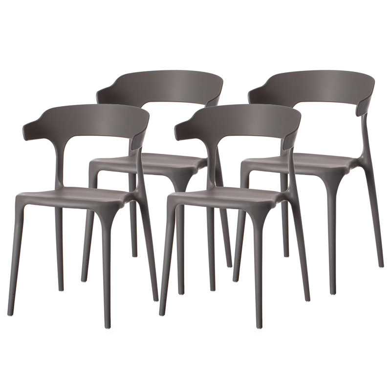 17.75'' H Side Chair, Gray