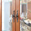 Armoire de garde-manger avec charnière et rangement rétro personnalisable