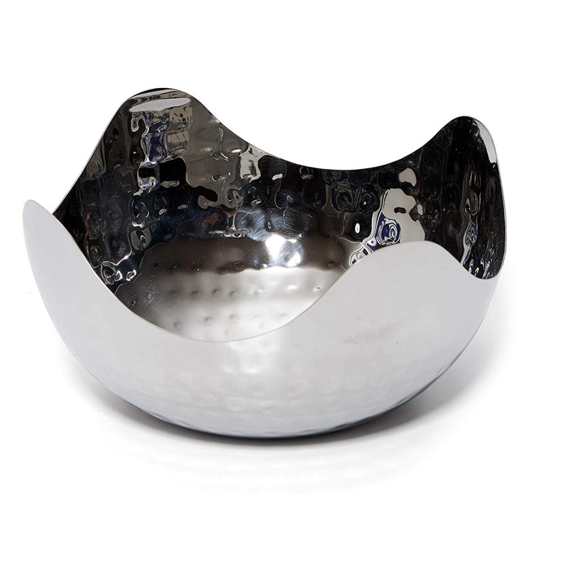 Orren Ellis Gaddy Stainless Steel Serving Bowl