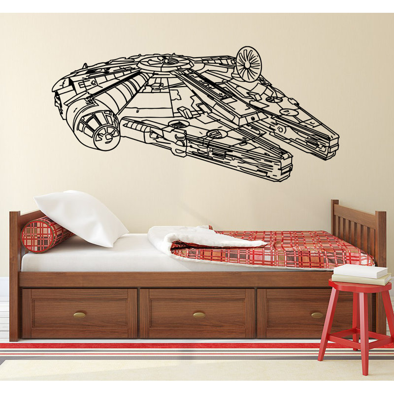 Astrology & Stars Non-Wall Damaging Wall Decal, Black