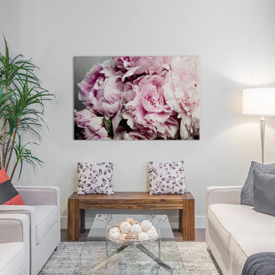 Pe pivoines Galore II par Elizabeth Urquhart - photographie sur toile