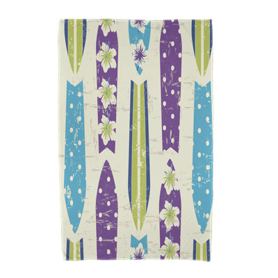 Serviette de plage à imprimé géométrique dean