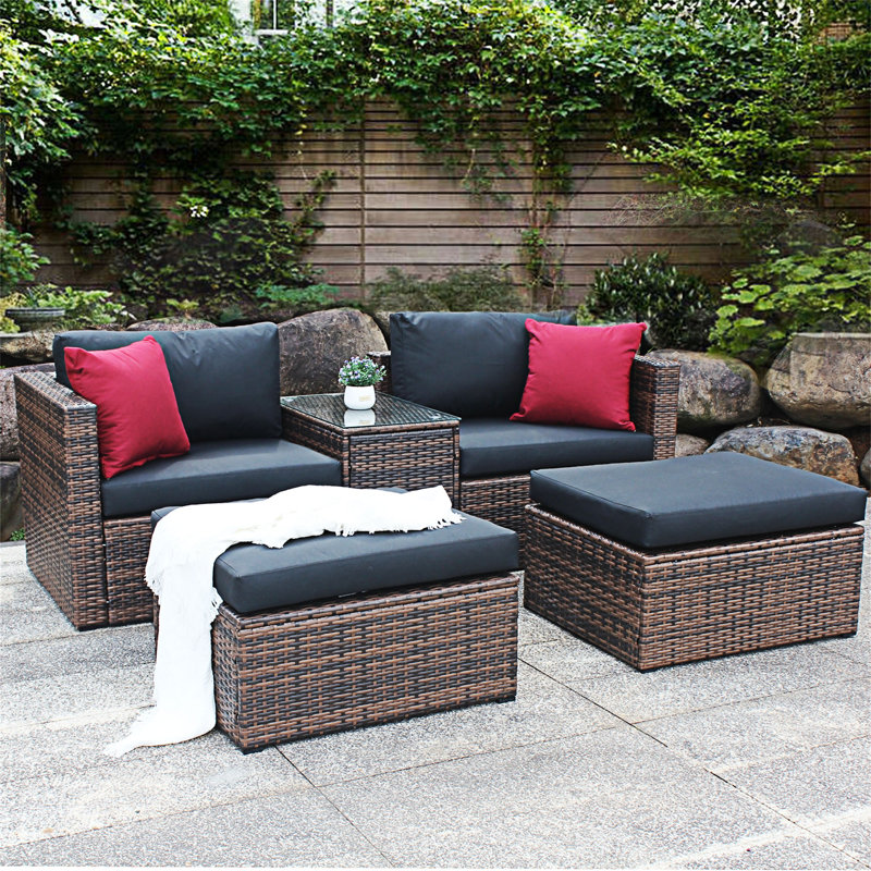 Ensemble de canapé modulaire 5 pièces