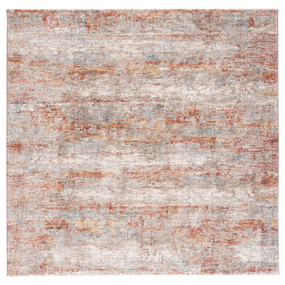 Tapis beige / rouille Aairah