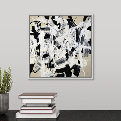 « double talk », peinture sur toile