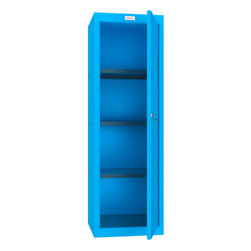 Metal 1 - Tier 40cm with Key, Blue