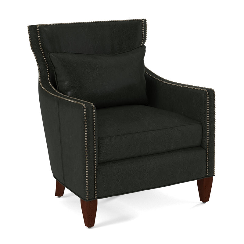 Armchair, Salvador Asphalt, White