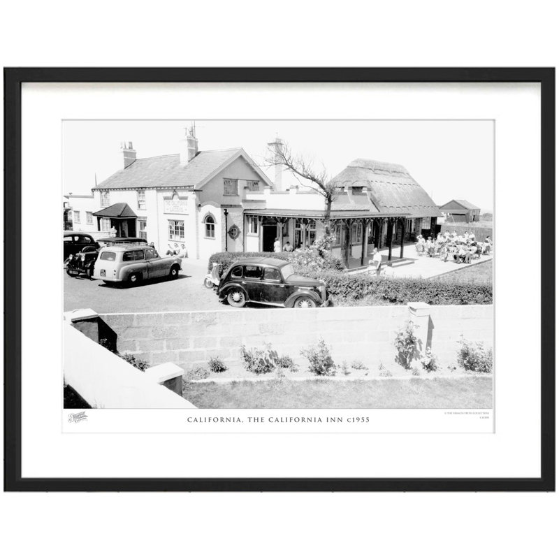 California, The California Inn C1955 by Francis Frith - Single Picture Frame Print, 45cm H x 60cm W x 2.3cm D