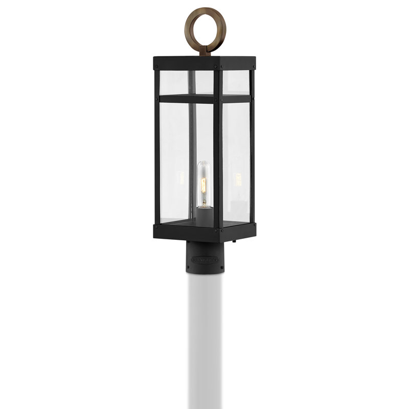 Porter 1 -Light 22.75" H Hardwired Lantern Head, Brown