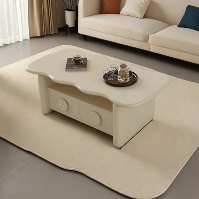 Table basse de style crème