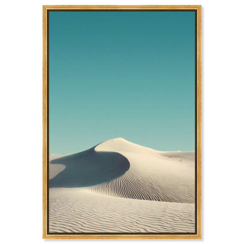 Sky Silence Print by Oliver Gal, 31"H x 21"W, Gold Floater Frame