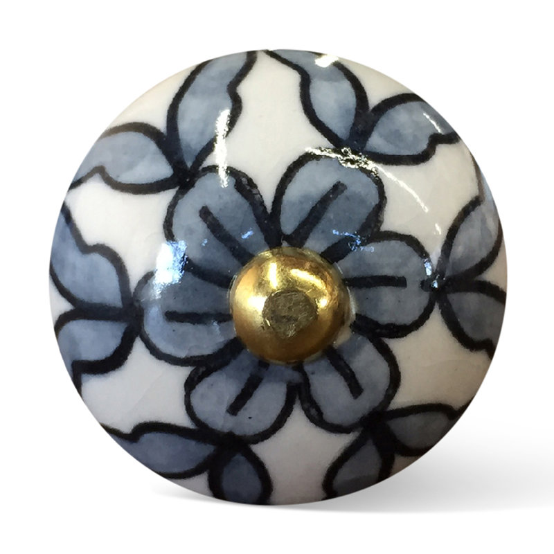 Handpainted Round Knob