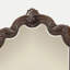 Miroir orné d'acajou