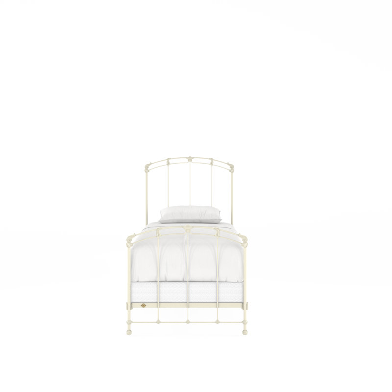 162 Cottage Bed | Complete Standard, Twin, Gloss Off-White