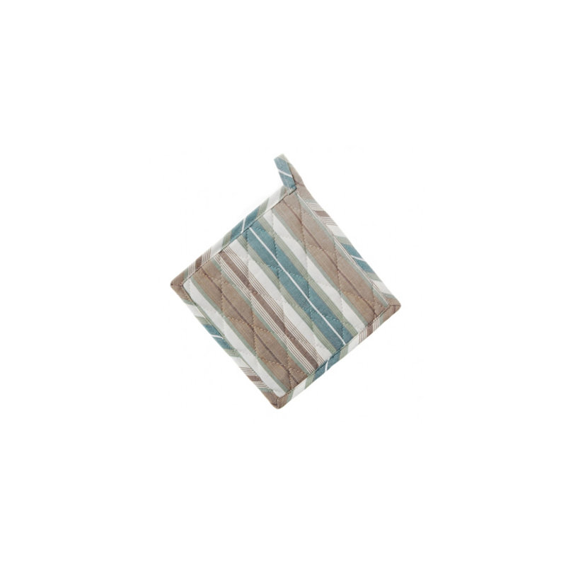 Winston Porter Kody Striped Cotton Potholder Set