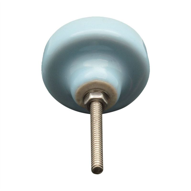 Nicola Spring - Ceramic Cabinet Knobs, Blue