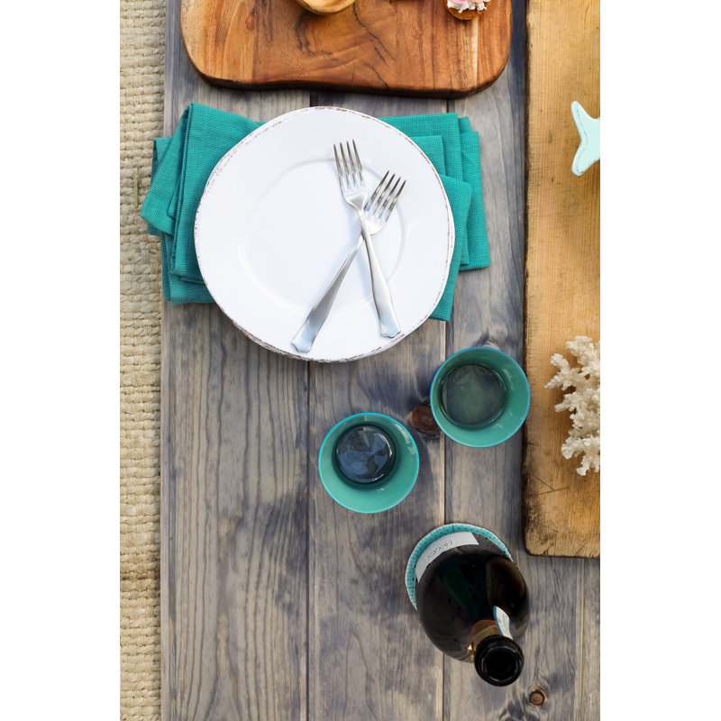 Melamine Lastra Handmade Melamine Salad/Dessert Plate