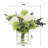 Faux Silk Rose Arrangement in Vase
