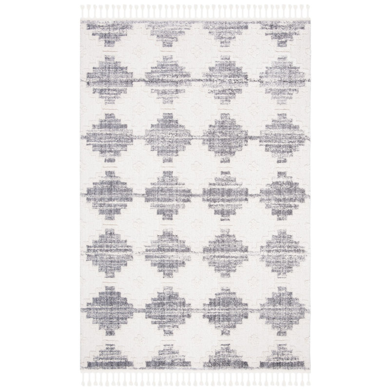 Tapis géométrique performance Ilomay, Rectangle 5 pi 3 po x 7 pi 6 po