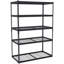 Heavy Duty Industrial Pallet Shelf - 5-Tier Adjustable Metal Storage Rack, 3000 lbs Load Capacity, Durable Steel Frame, Easy Assembly, Versatile for Garage, Workshop, Basement - 48''W x 24''D x 72''H