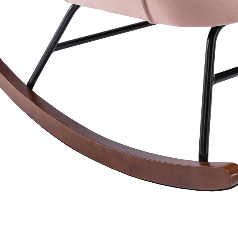 Chaise berçante Koekoek, Rose