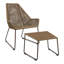 Knot Lounge & Ottoman-447295417