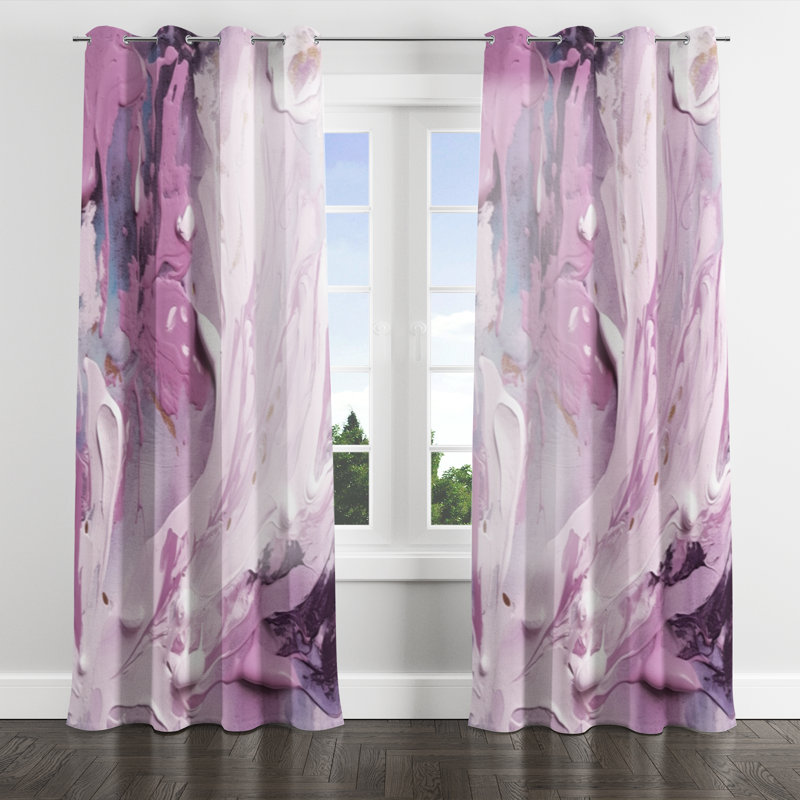 Jamerson - Modern Velvet Grommet Curtain - Room Darkening - 1 panel, 52" W x 84" L, Silver Grommets