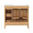 36" Solid Wood Bathroom Vanity With Ceramic Sink