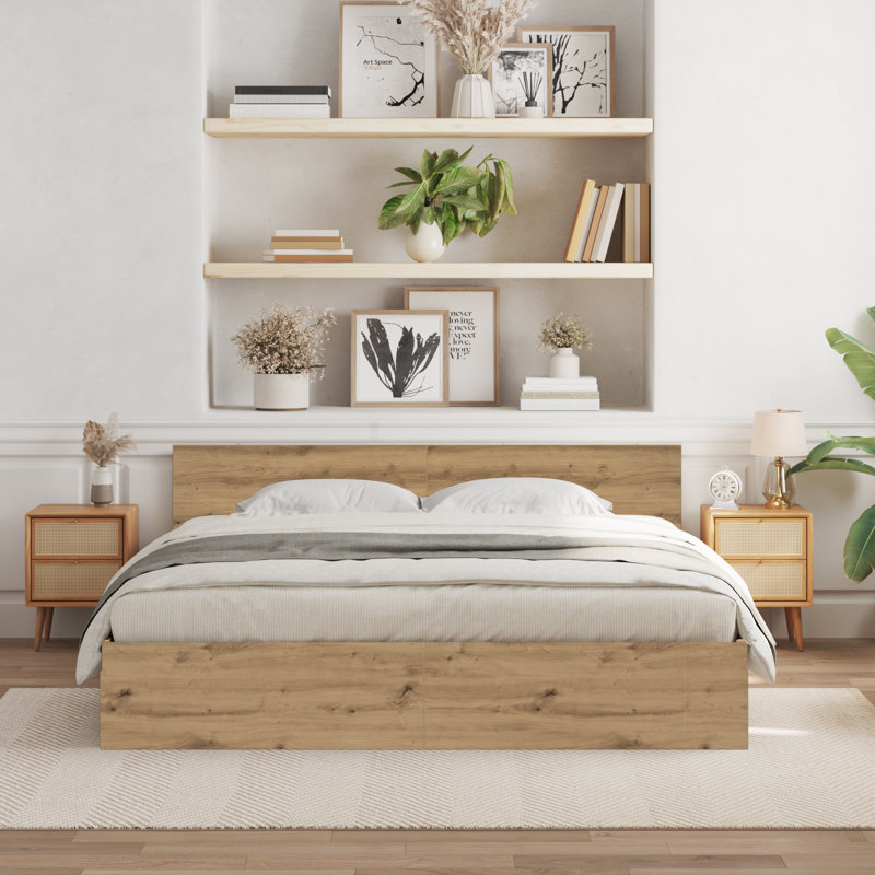 66-3 Bed, Artisan Oak