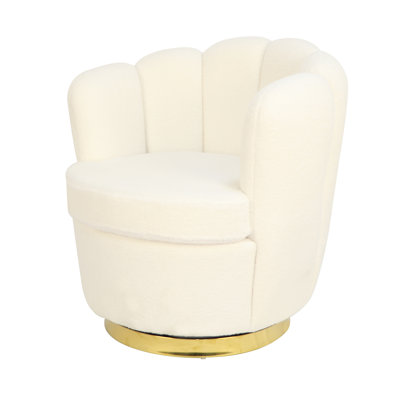 Pazo Upholstered Swivel Barrel Chair
